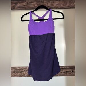 Lululemon purple athletic Top